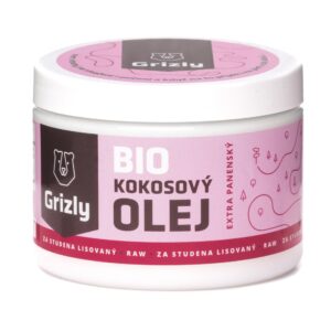 GRIZLY Kokosový olej BIO 500 ml - kokosovy olej