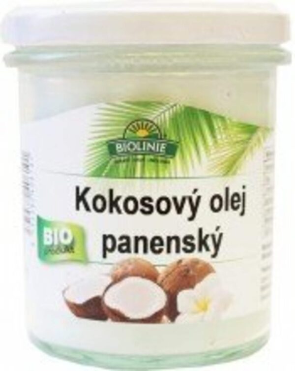 Biolinie Olej kokosový panenský 240g - kokosovy olej